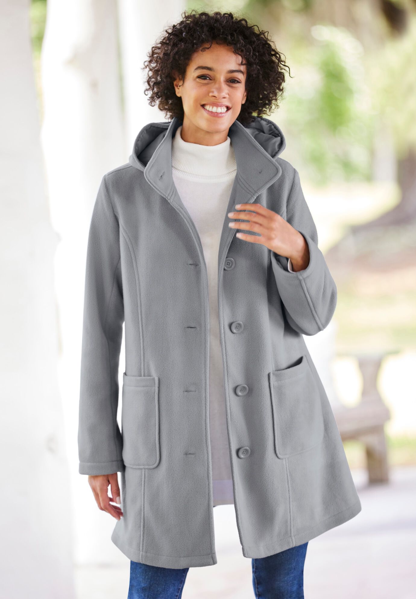 Woman within winter coats plus size 2025
