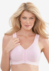Wireless Front-Close Lounge Bra, SHELL PINK, hi-res image number null