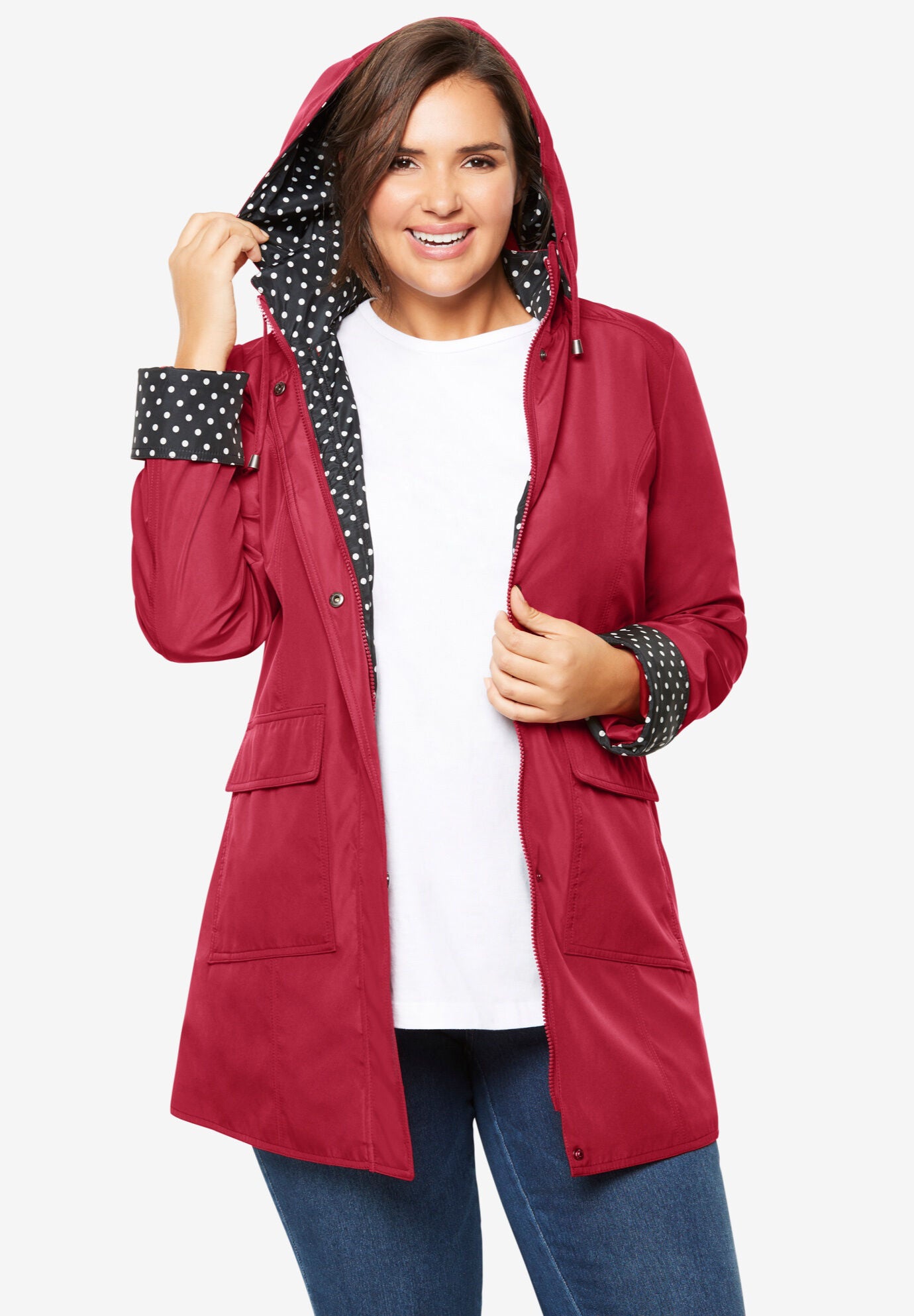 Plus Size Raincoats Trench Coats OneStopPlus