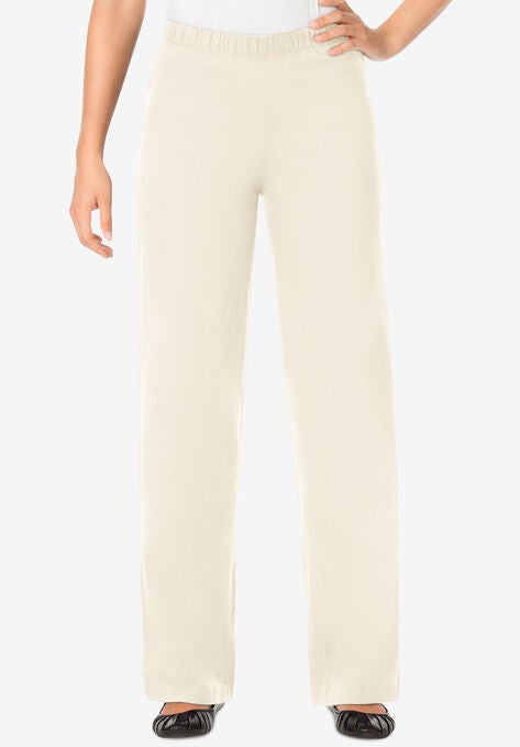 Wide Leg Fineline Jean, NATURAL KHAKI, hi-res image number null