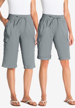 Convertible Length Cargo Bermuda/Short