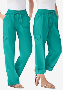 Convertible Length Cargo Pant/Capri