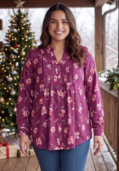 Perfect Pintuck Tunic