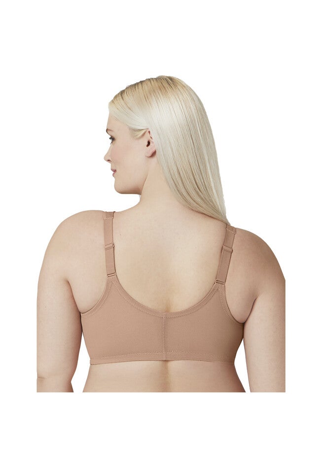 Full Figure Plus Size MagicLift Natural Shape Front-Close Bra Wirefree 1210, , alternate image number 7