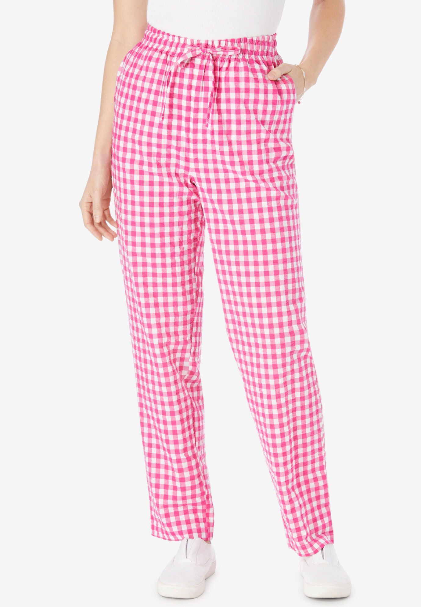 Womens searsucker pants