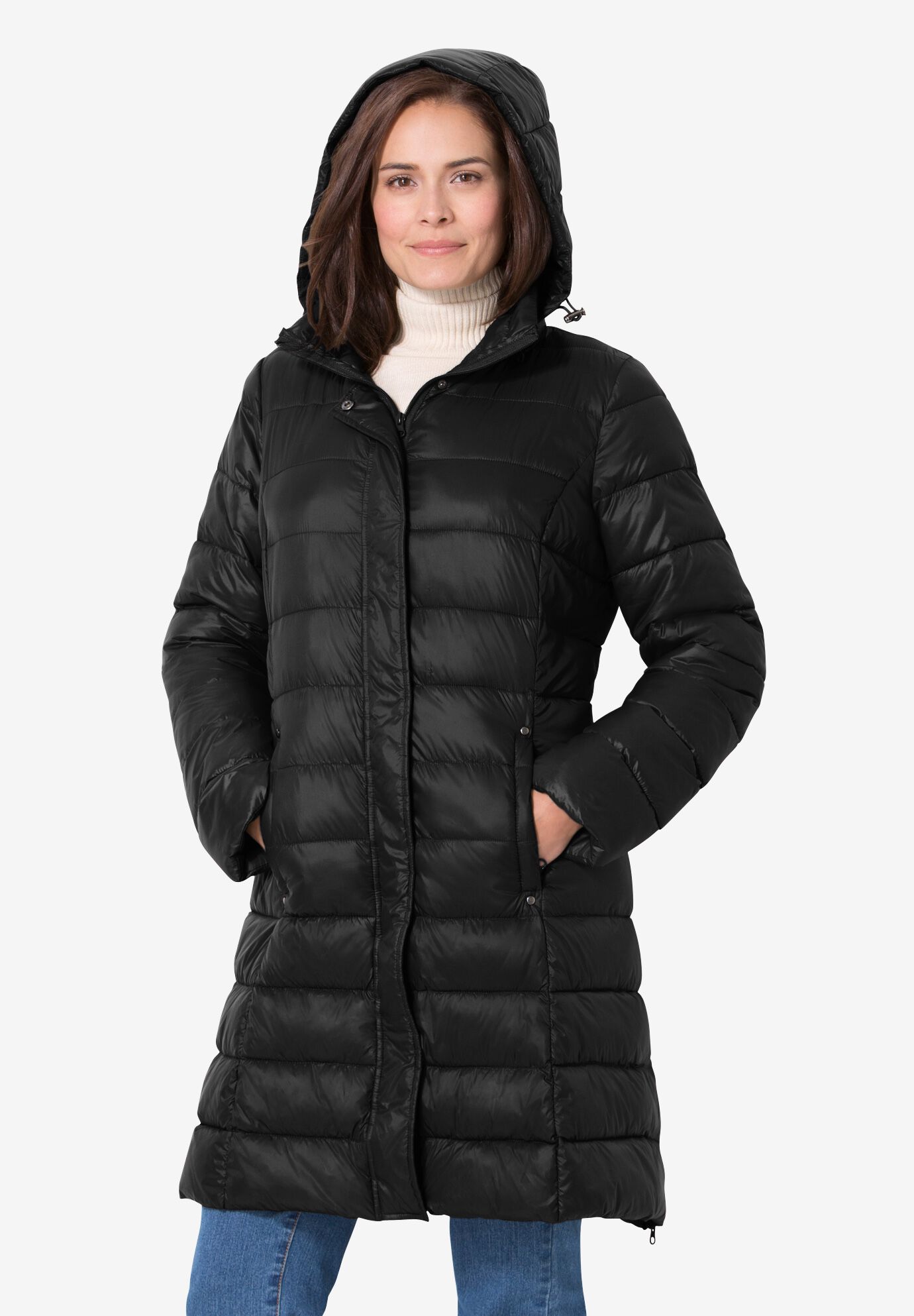Plus Size Long Coats Woman Within Woman Within