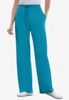 Sport Knit Straight Leg Pant, TURQ BLUE, hi-res image number null