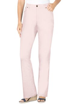 Stretch Denim Five-Pocket Bootcut Jeans