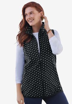 Zip-Front Microfleece Vest