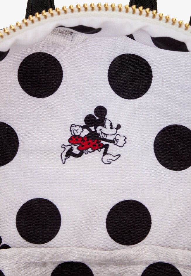 Loungefly X Disney Minnie Mouse Polka Dot Backpack, , alternate image number null