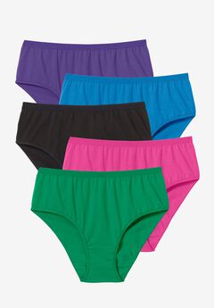 Hi-Cut Cotton Brief 5-Pack