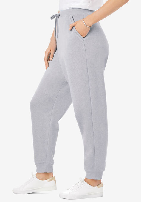 Better Fleece Jogger Sweatpant | Woman Within