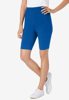 Stretch Cotton Bike Short