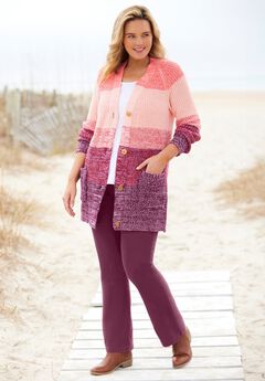Ombre Shaker Cardigan