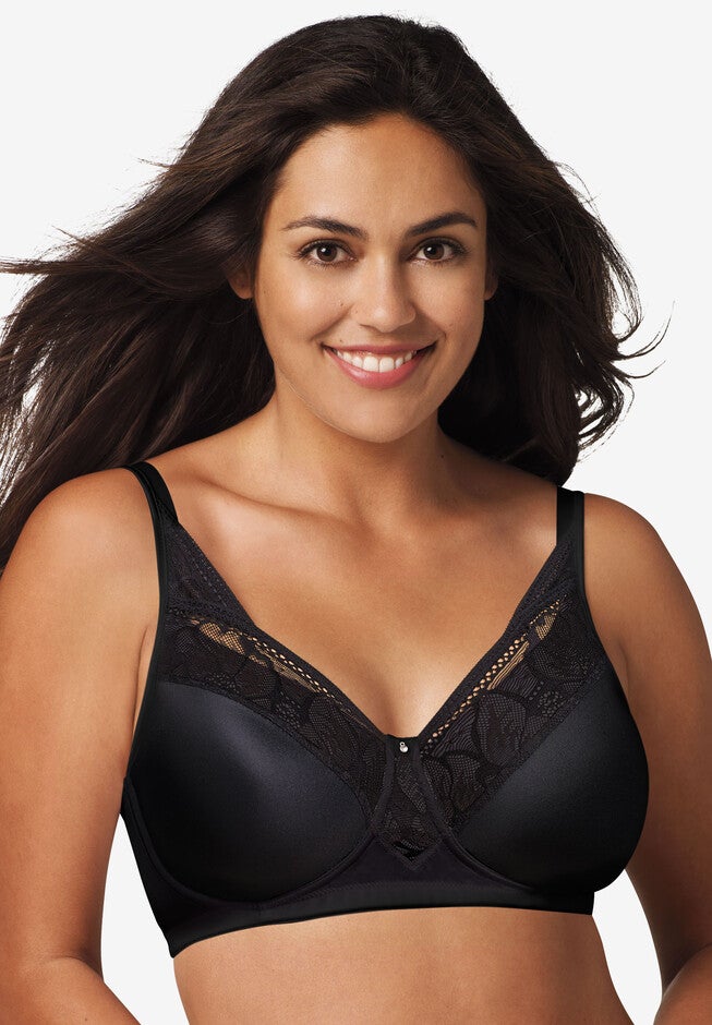 Playtex® Secrets Feel Gorgeous® Seamless Wireless Bra, BLACK, hi-res image number null