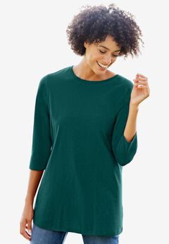 Plus Size Green Short Sleeves For St. Patrick
