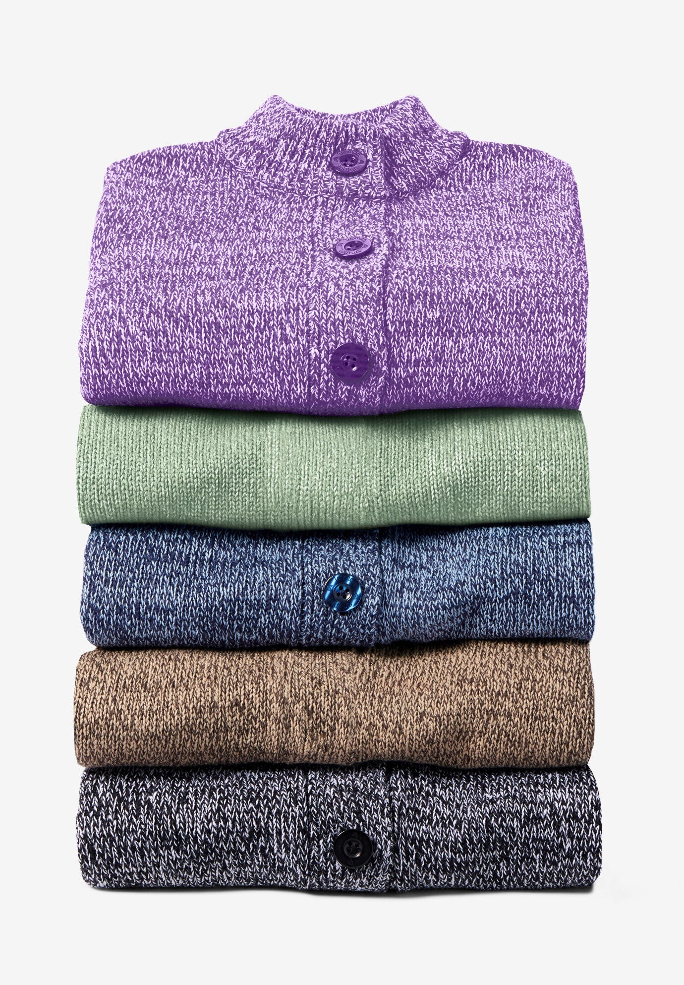 Marled sweater jacket sale