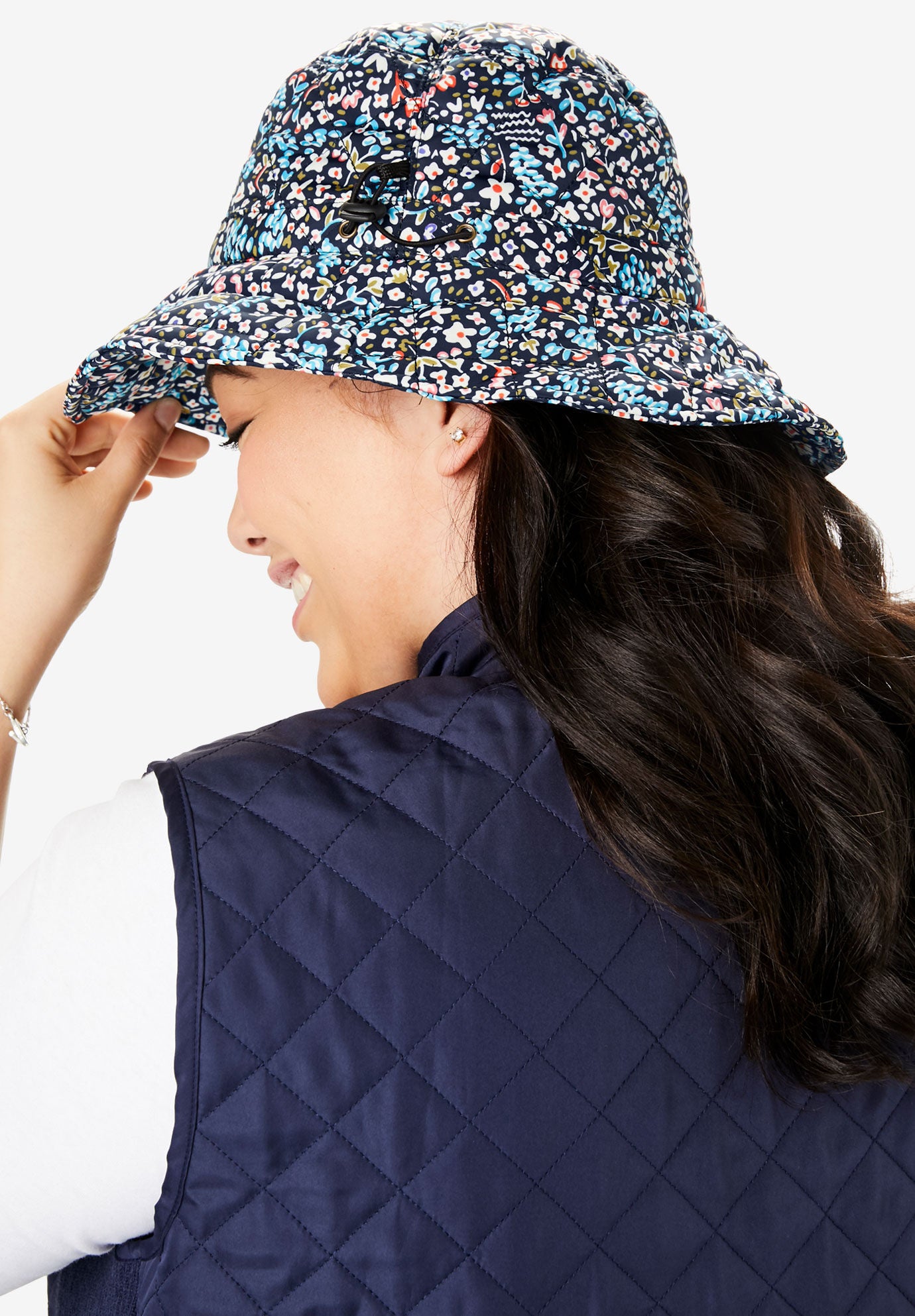 quilted bucket hat