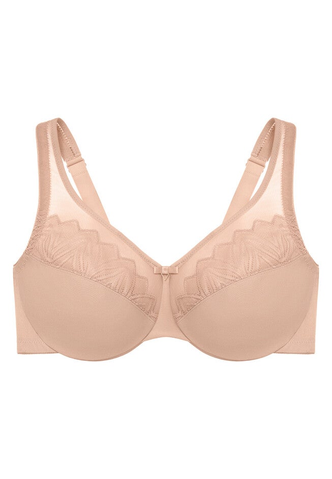 Full Figure Plus Size Wonderwire Minimizer Underwire 9003 Bra, , alternate image number 2