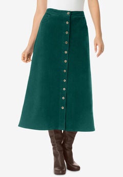 Corduroy skirt