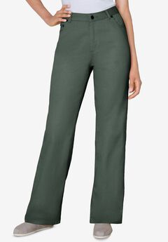 Perfect Relaxed All-Cotton Denim Five-Pocket Jeans
