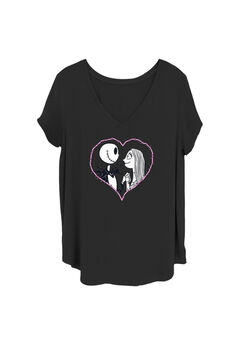 Nbc Heart Stitch V-Neck T-Shirt