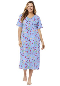 Plus Size Short Sleeve Nightgowns