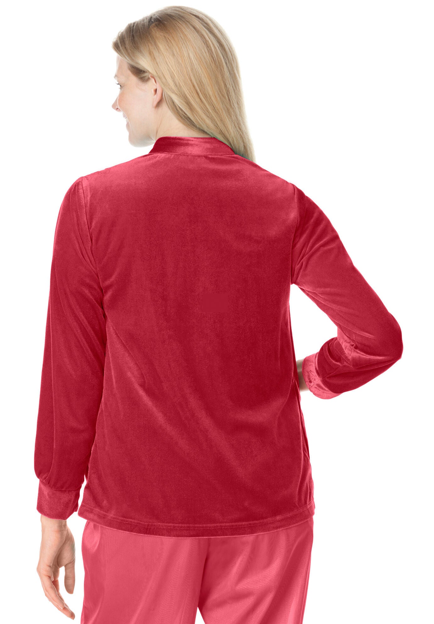 Woman within bed jacket hotsell