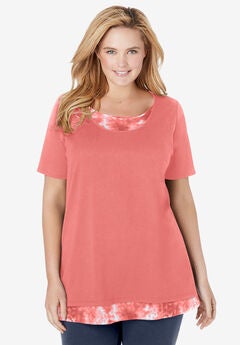 Plus Size Rayon Tunics