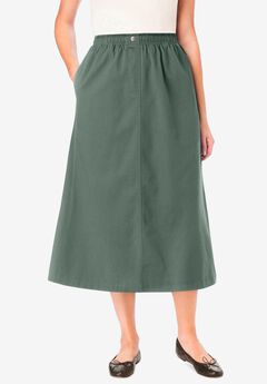 7-Day Mockfly Denim Skirt