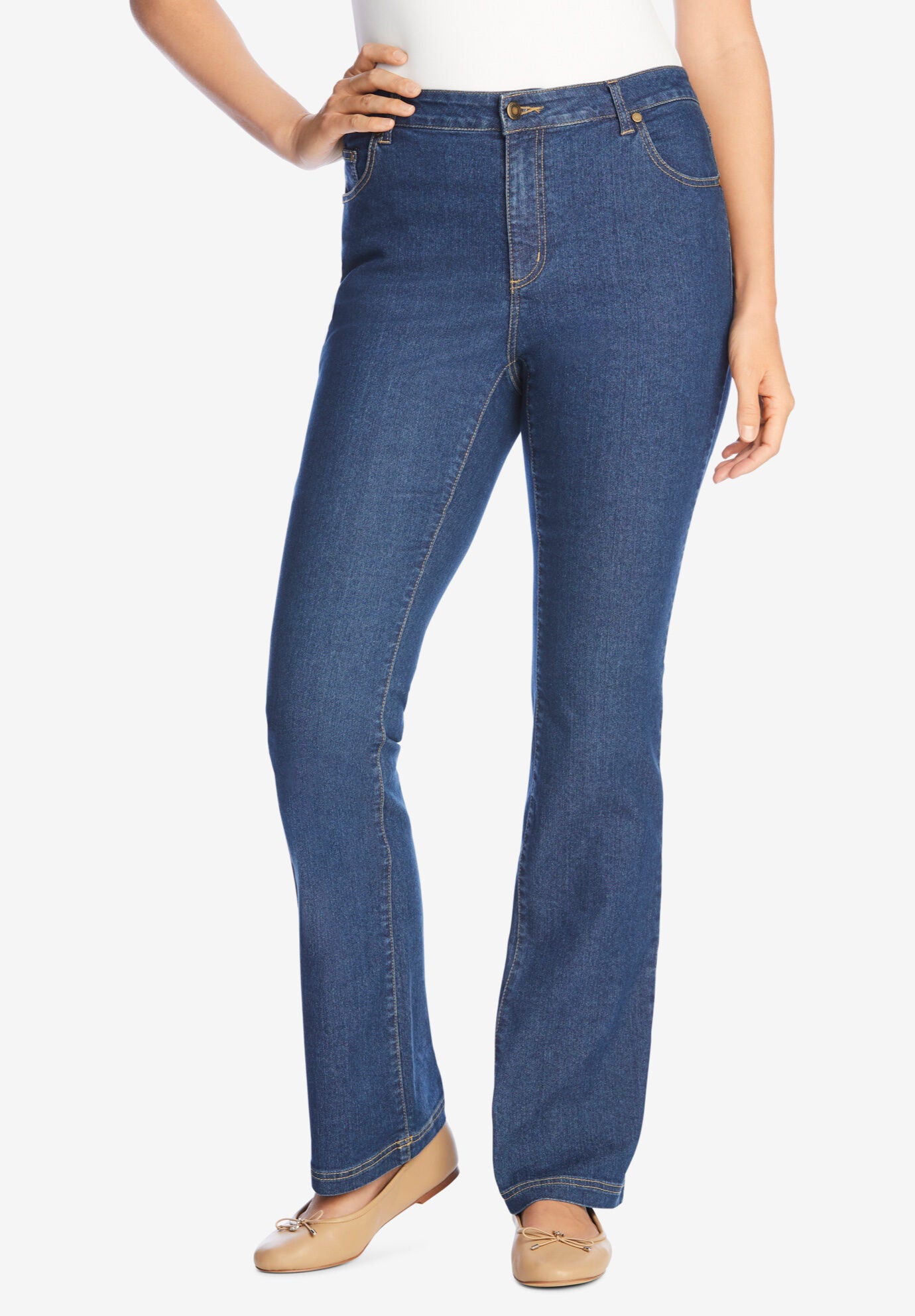 plus size stretch jeans