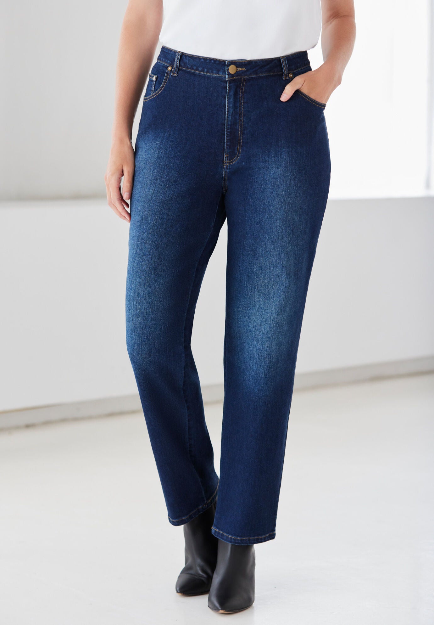 Straight Leg Jeans