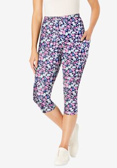 Printed Pocket Capri