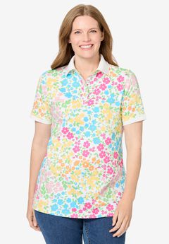 Plus Size Soft Polo Shirts