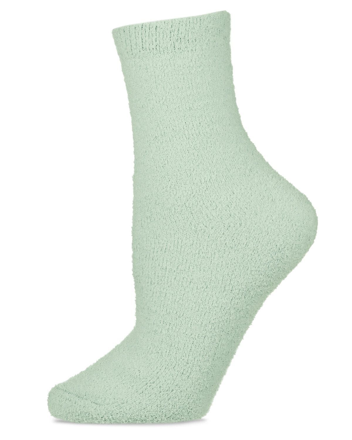 Women&#39;s Gel-Lined Solid-Color Citrus Scented Ankle Sock, GREEN, hi-res image number 0