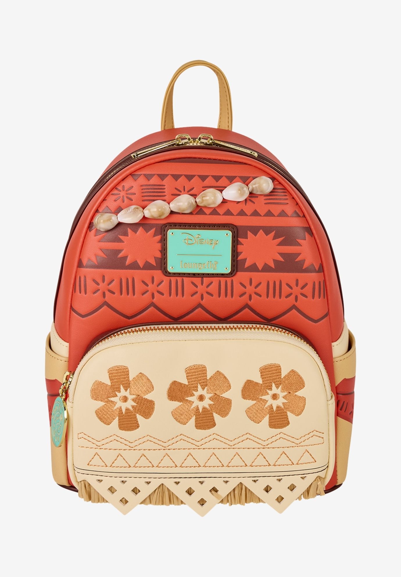Loungefly x Disney Moana Cosplay Mini Backpack, BROWN, hi-res image number 0