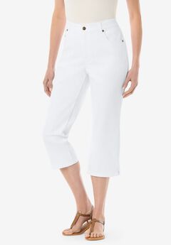 Capri Stretch Denim Jean