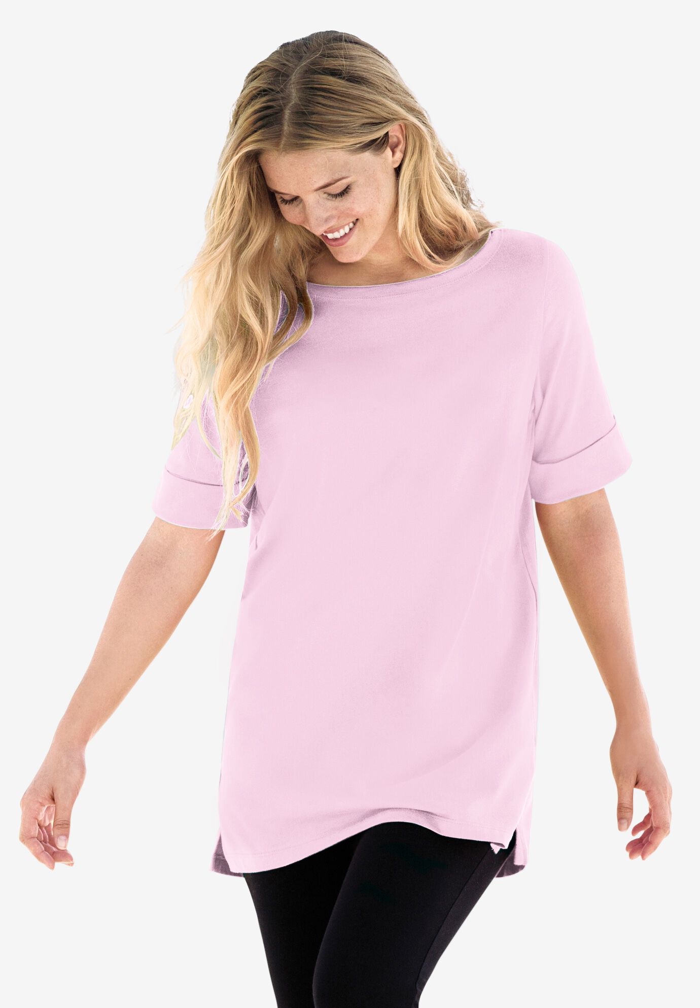 Quinn Boat Neck Tee