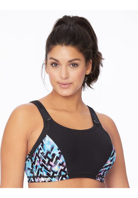 Adjustable Wire Sport Bra, PRINT, hi-res image number null