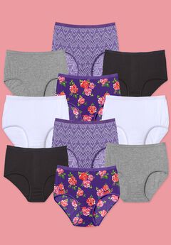 Full Coverage Cotton Brief 10-Pack