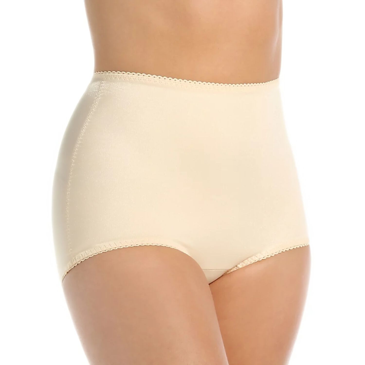 Light Shaping Tummy Control Panty with Inner lining, BEIGE, alternate image number 2
