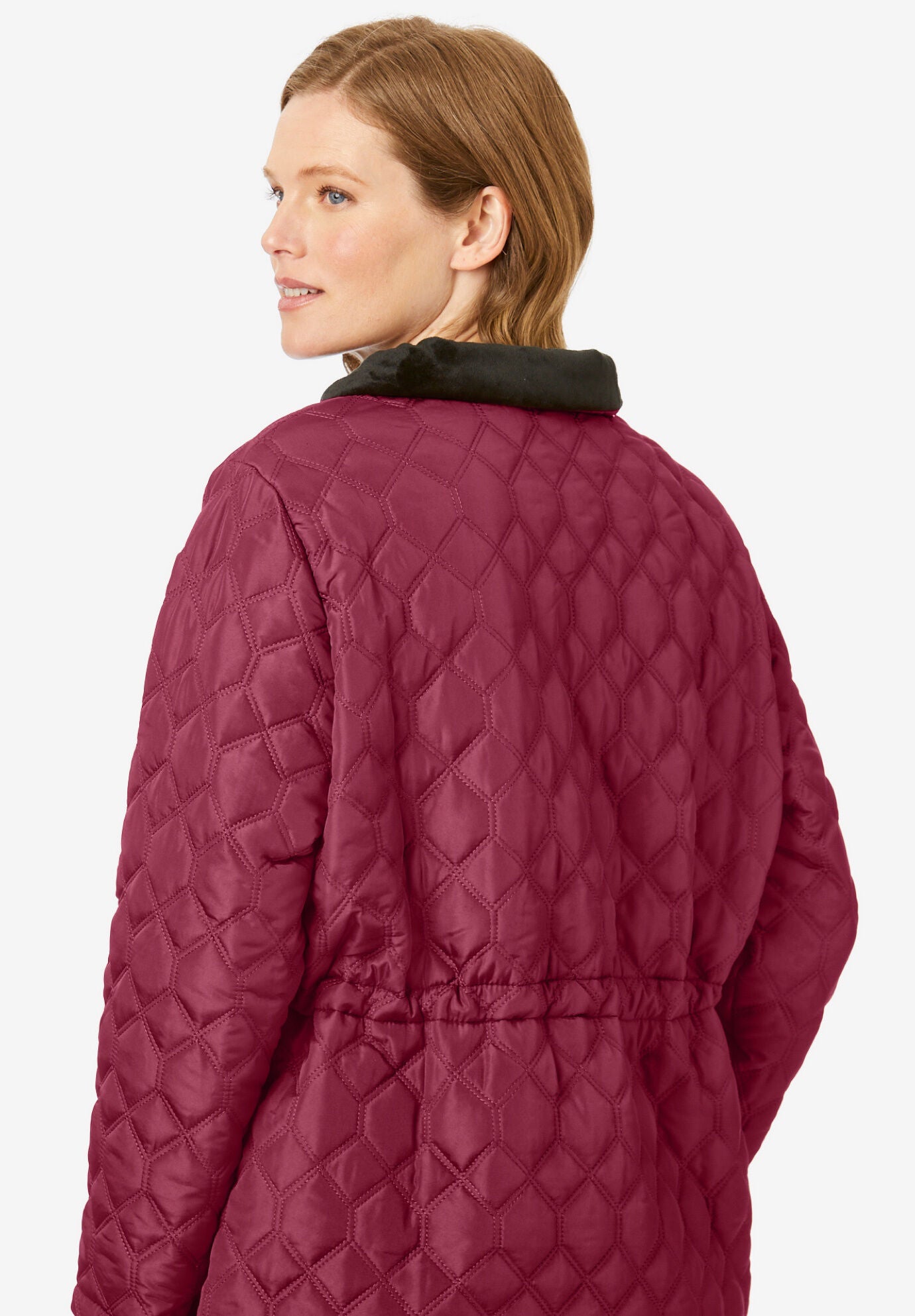 Totes Geo Quilt Jacket
