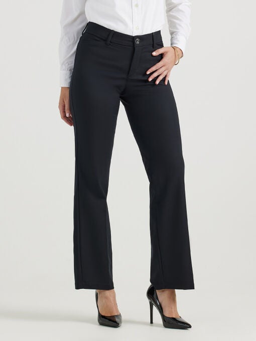 Regular Fit Flex Motion Trouser Pant, BLACK, hi-res image number null
