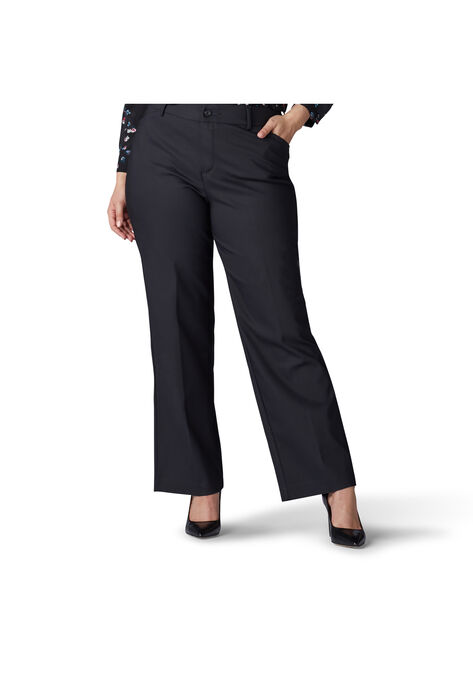Regular Fit Flex Motion Trouser Pant, BLACK, hi-res image number null