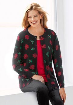 Perfect Long-Sleeve Cardigan Sweater