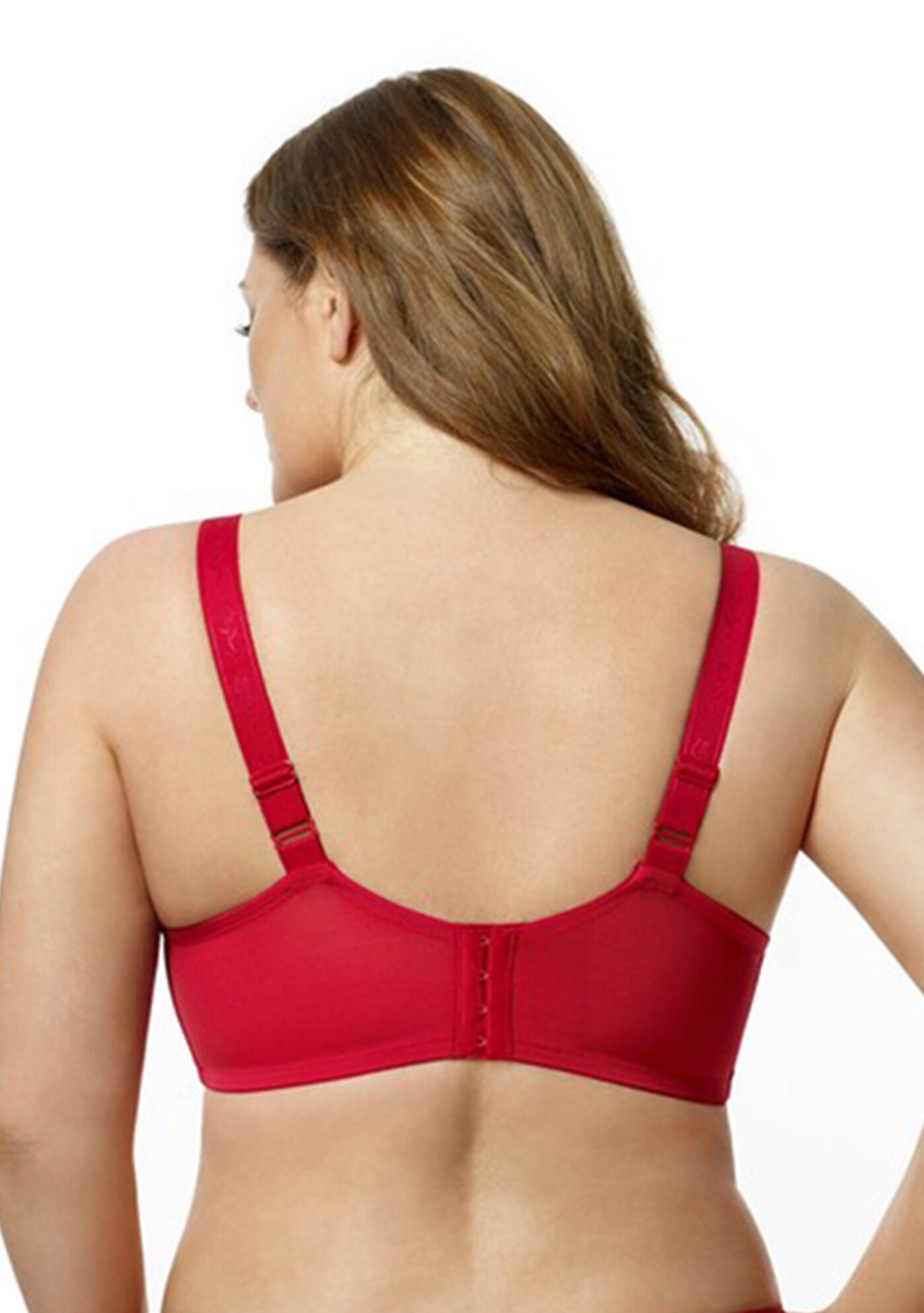 Lacey Curves Underwire Bra 2311, RED, on-hover image number 1