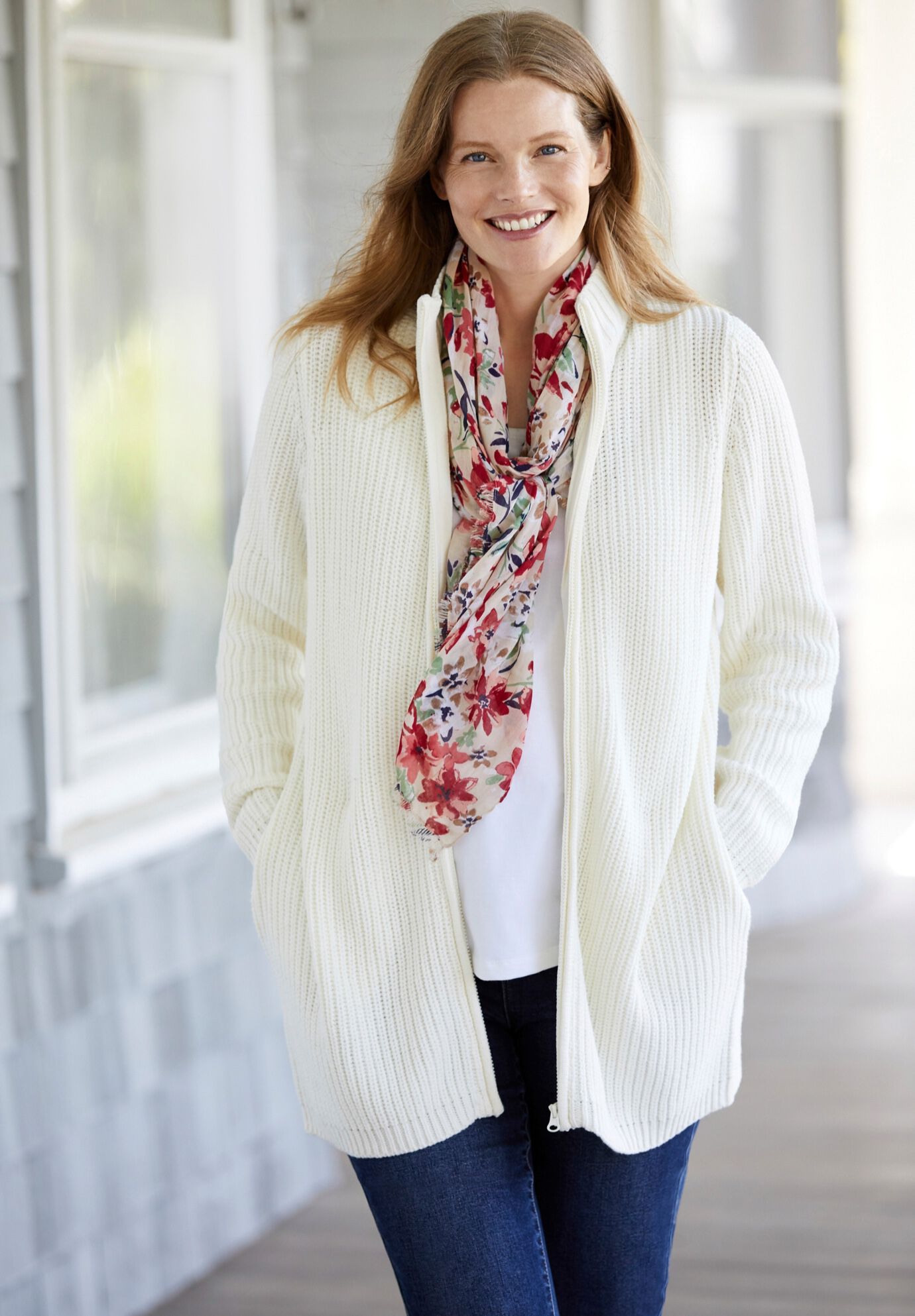 Woman within clearance shaker cardigan