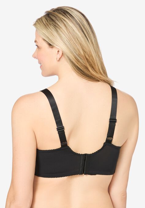 Embroidered Wireless Bra, , on-hover image number null