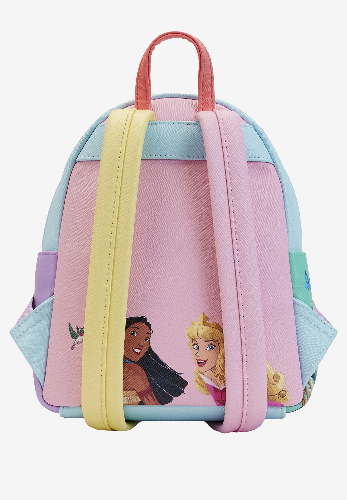 Loungefly X Disney Princesses Mini Backpack Handbag Triple Pocket, , alternate image number 3