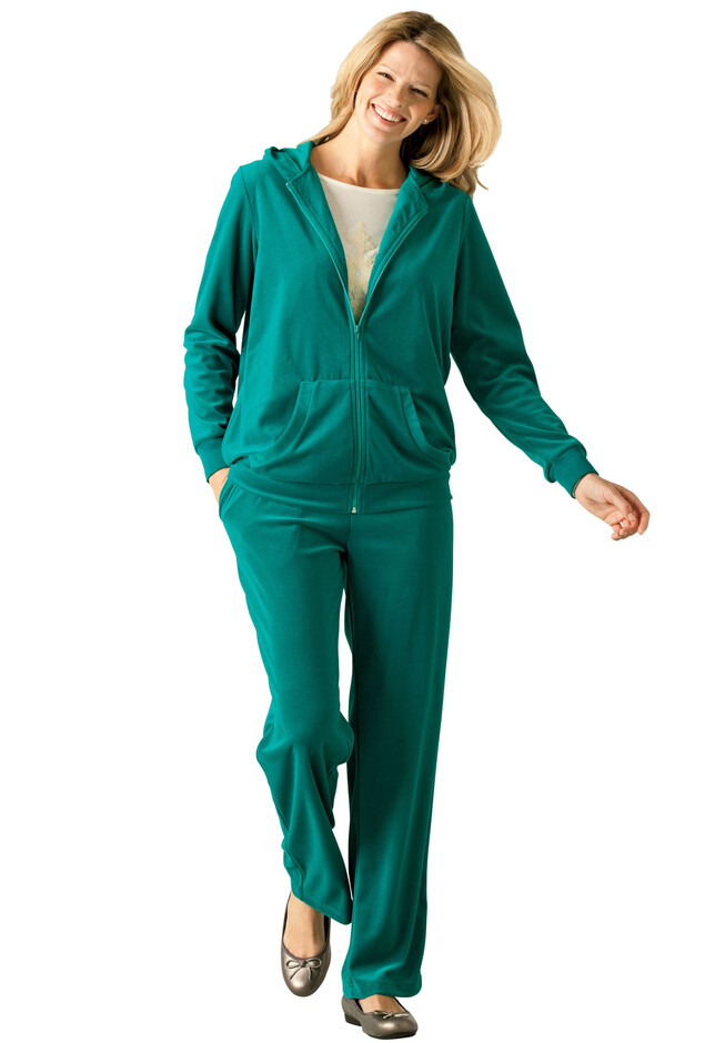  Woolicity Womens Sweatsuits Set Velour Tracksuits 2